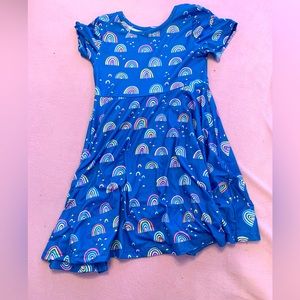 Girl’s rainbow dress